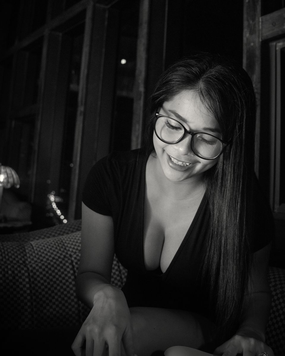 Paemi, co-founder of TimPaemi, in a lamp-lit lounge in Pattaya