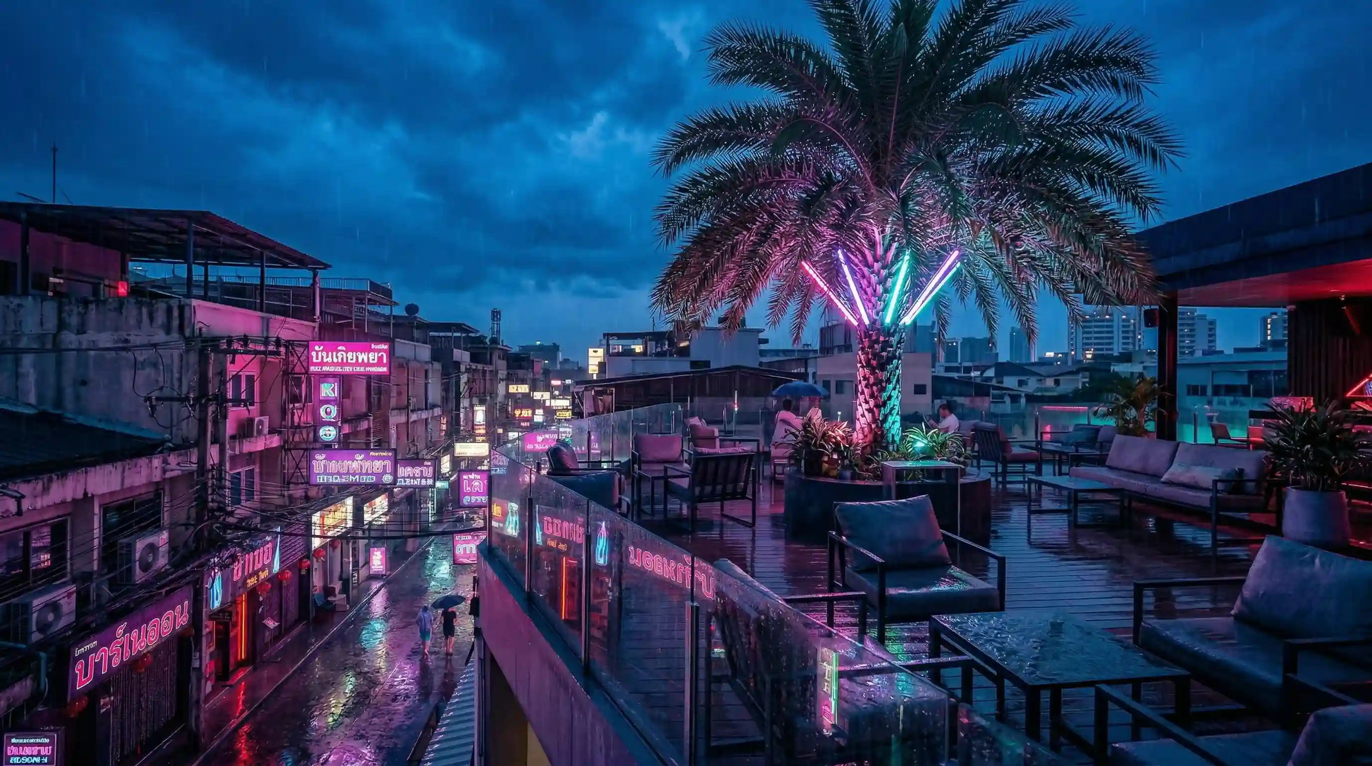 Tree Town Pattaya rooftop bar